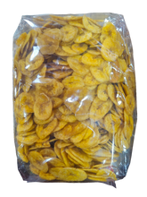 Yellow banana chips